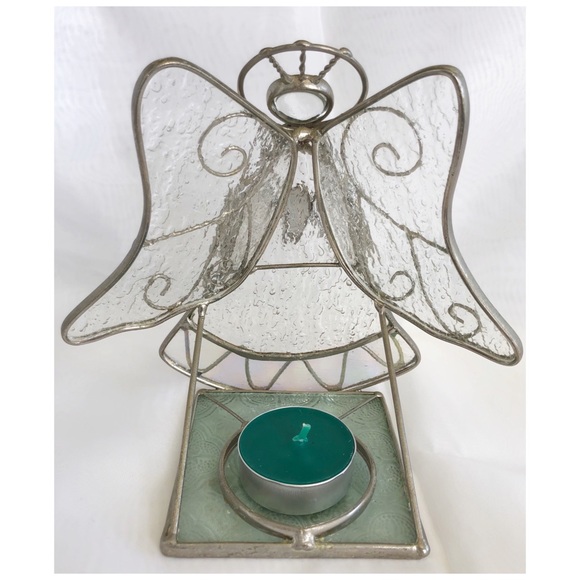 Tea Light Holder ♥️ Angel Harp 🦩 - Picture 6 of 9